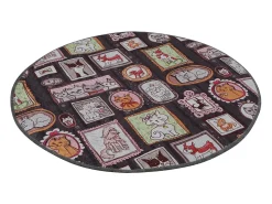 Alfombra de baño Callatte Circle Djt 80 multicolor
