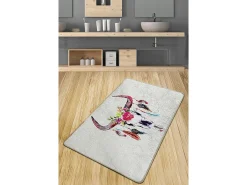 Alfombra de baño Cervo Djt (70 x 120) multicolor