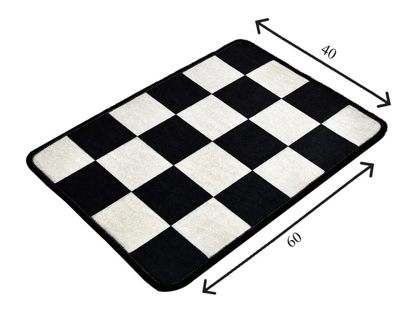 Alfombra de baño Dama (40 x 60) multicolor