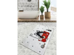 Alfombra de baño Dogs Shower Djt (70 x 120) multicolor