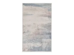 Alfombra de baño estampada con pelo suave 50x60 cm Beige multi Ariella