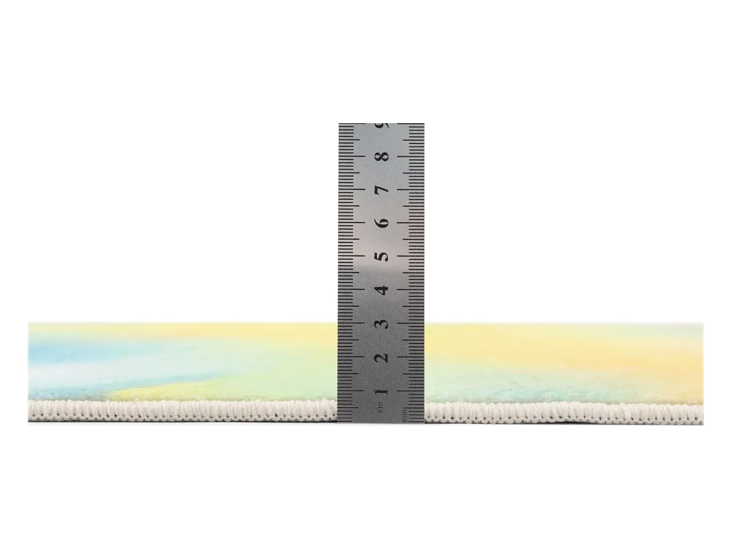 Alfombra de baño estampada con pelo suave 60x100 cm Colorido Ariella