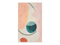 Alfombra de baño estampada con pelo suave 50x60 cm Colorido Ariella