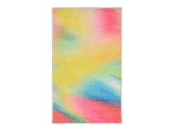 Alfombra de baño estampada con pelo suave 50x60 cm Colorido Ariella