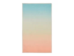 Alfombra de baño estampada con pelo suave 70x120 cm Colores pastel Ariella