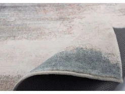 Alfombra de baño estampada con pelo suave 60x100 cm Beige multi Ariella