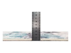 Alfombra de baño estampada con pelo suave 50x60 cm Turquesa multi Ariella