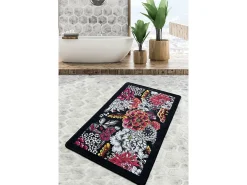 Alfombra de baño Floreale Djt (80 x 100) multicolor