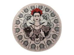 Alfombra de baño Frida Round (100) multicolor