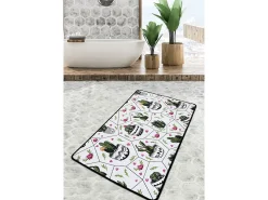 Alfombra de baño Glauce Djt (80 x 100) multicolor