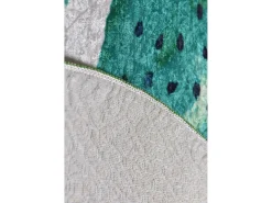 Alfombra de baño Green DJT Çap multicolor