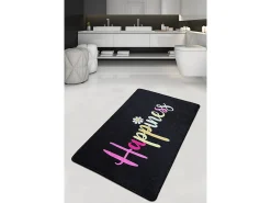 Alfombra de baño Happiness Djt (80 x 100) multicolor