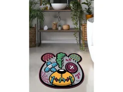 Alfombra de baño Injured Panda 120 multicolor