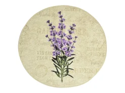 Alfombra de baño Lavender DJT multicolor