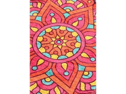 Alfombra de baño Mandal multicolor