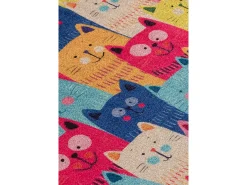 Alfombra de baño Meow DJT multicolor