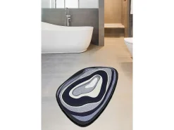 Alfombra de baño Piedra lila púrpura gris