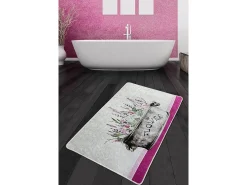 Alfombra de baño Polipra Djt (80 x 100) multicolor