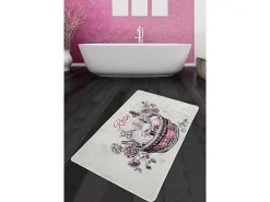 Alfombra de baño Rose Basket Djt (80 x 100) multicolor