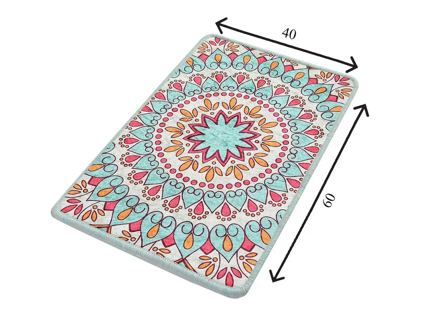 Alfombra de baño Royal (40 x 60) multicolor