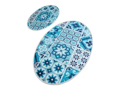 Alfombra de baño Set (2 piezas) Ceramic DJT multicolor