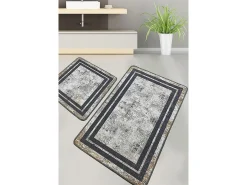 Alfombra de baño Set (2 piezas) Sione multicolor
