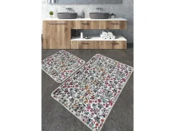 Alfombra de baño Set (2 piezas) Alara multicolor
