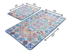 Alfombra de baño Set (2 piezas) Ceramica multicolor