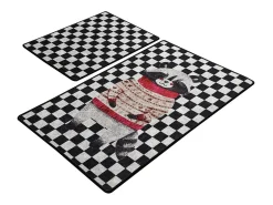 Alfombra de baño Set (2 piezas) Mr. Raccoon multicolor