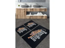 Alfombra de baño Set (3 piezas) Trust Djt multicolor