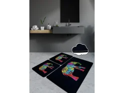Alfombra de baño Set (3 piezas) Olifant multicolor