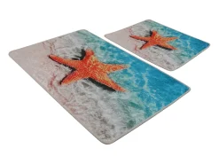 Alfombra de baño Set (2 piezas) Stella multicolor