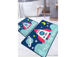 Alfombra de baño Set (2 piezas) Namoon multicolor