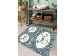 Alfombra de baño Set (3 piezas) Calling multicolor