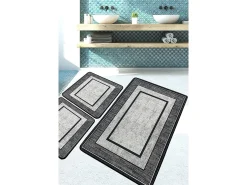 Alfombra de baño Set (3 piezas) Patra multicolor