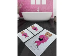 Alfombra de baño Set (3 piezas) Boss Girl Djt multicolor