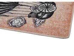 Alfombra de baño Set (2 piezas) Propeller blanco amarillo
