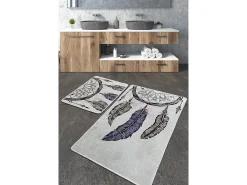 Alfombra de baño Set (2 piezas) Parast Djt multicolor