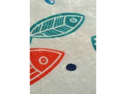 Alfombra de baño Set (2 piezas) Fish DJT multicolor