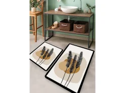 Alfombra de baño Set (2 piezas) Day Sunrise multicolor