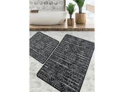 Alfombra de baño Set (2 piezas) Asara multicolor