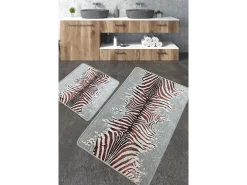 Alfombra de baño Set (2 piezas) Sevra multicolor