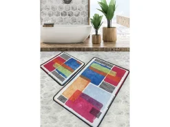 Alfombra de baño Set (2 piezas) Milora multicolor
