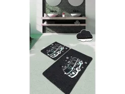 Alfombra de baño Set (2 piezas) Bus multicolor