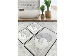 Alfombra de baño Set (2 piezas) Katt multicolor
