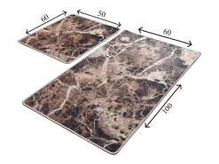 Alfombra de baño Set (2 piezas) Mozaik multicolor