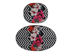 Alfombra de baño Set (2 piezas) Marken multicolor
