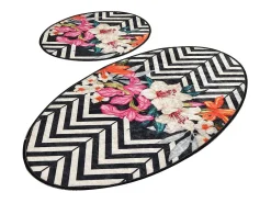 Alfombra de baño Set (2 piezas) Marken multicolor