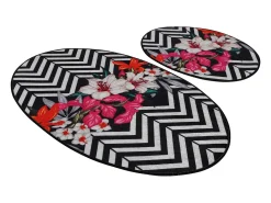 Alfombra de baño Set (2 piezas) Marken multicolor