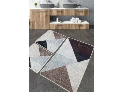 Alfombra de baño Set (3 piezas) Phell multicolor